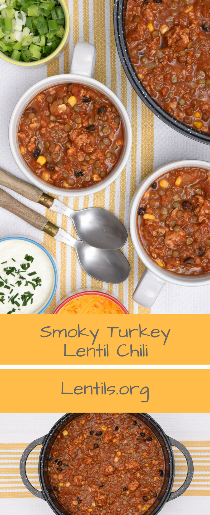 Smoky Turkey Lentil Chili
