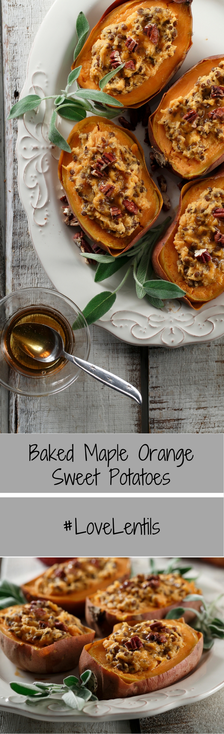 Baked Maple Orange Sweet Potatoes – Lentils.org