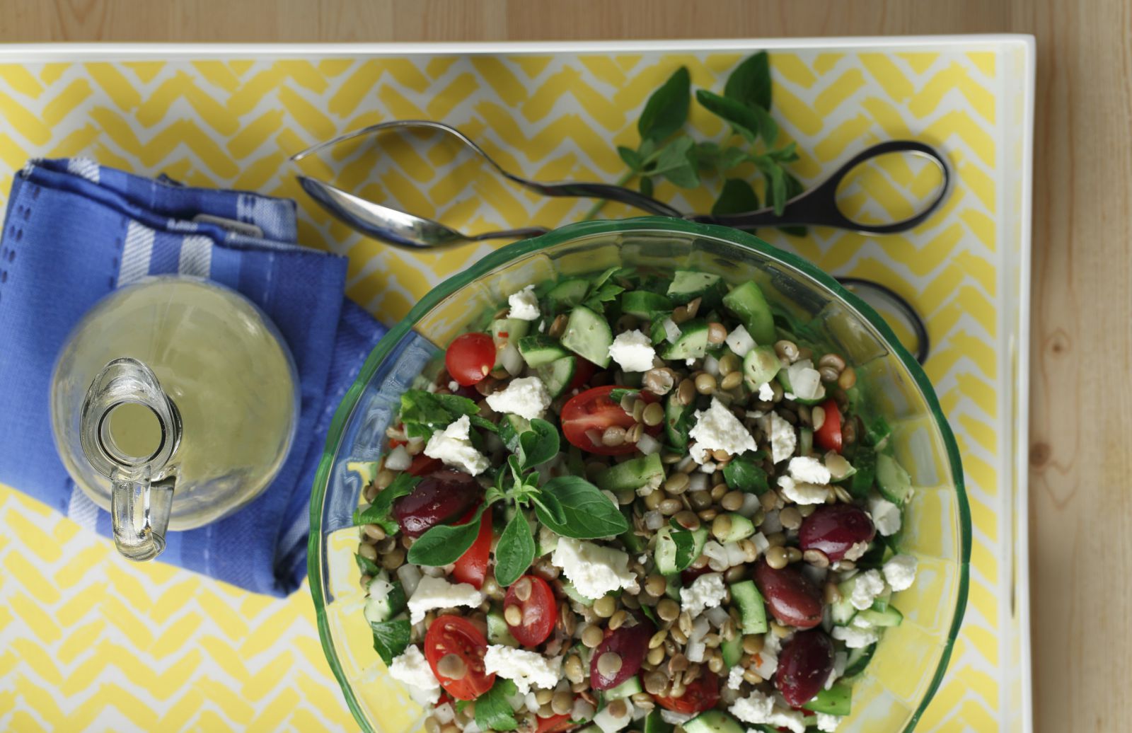 Greek Lentil Salad