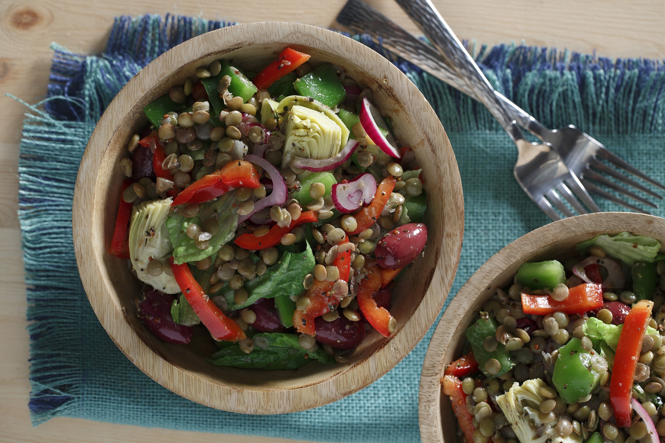 Mediterranean Chopped Salad with Lentils by Chef Michael Smith – Lentils.org
