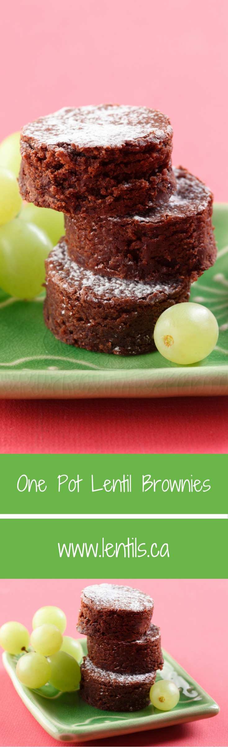 OnePot Lentil Brownies