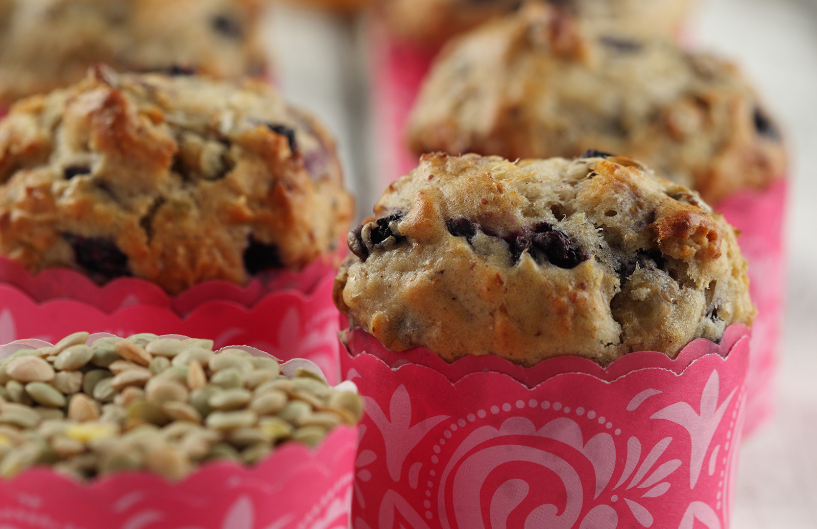 Saskatoon Berry Lentil Muffins – Lentils.org