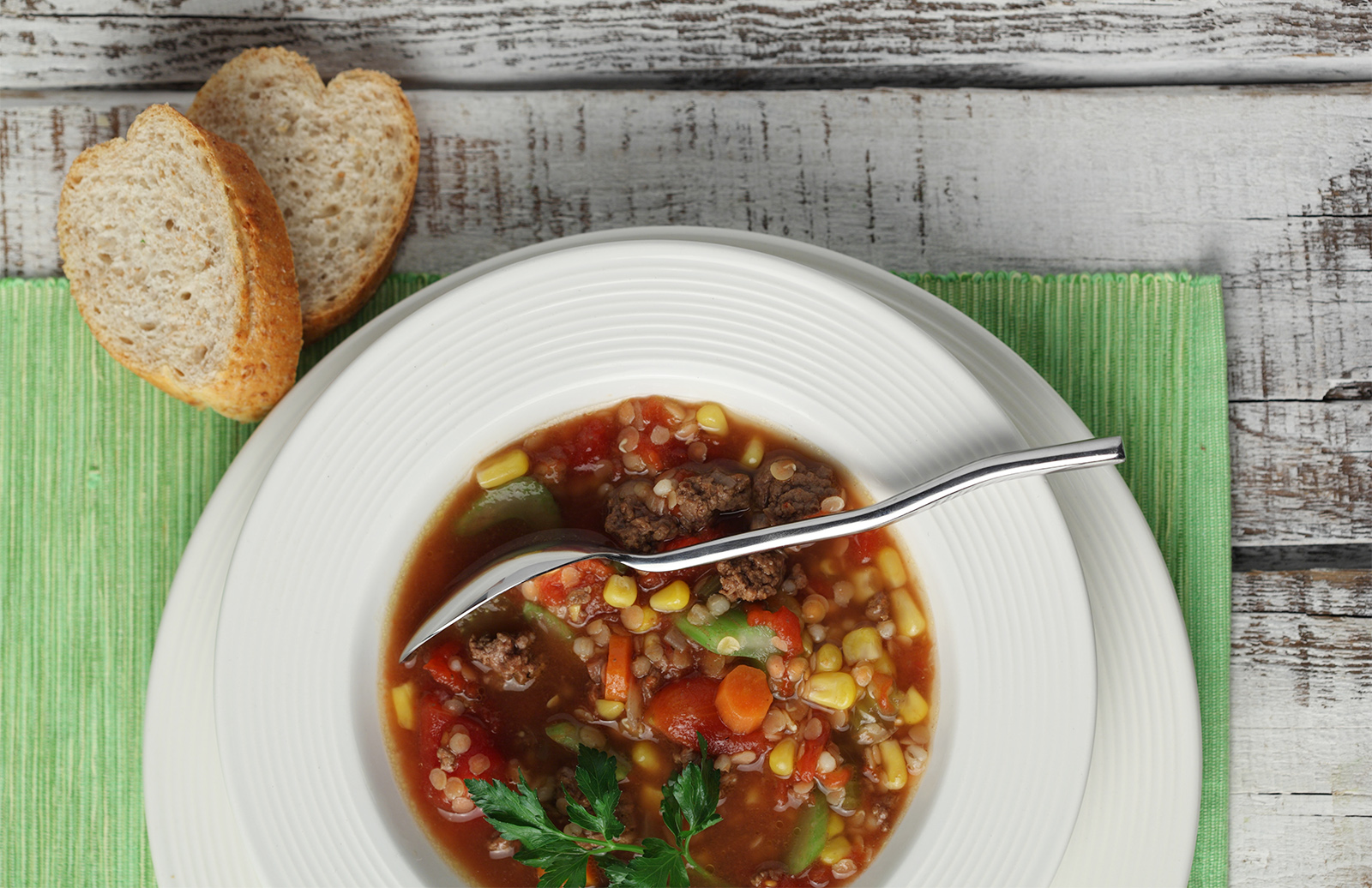 Autumn Red Lentil Soup