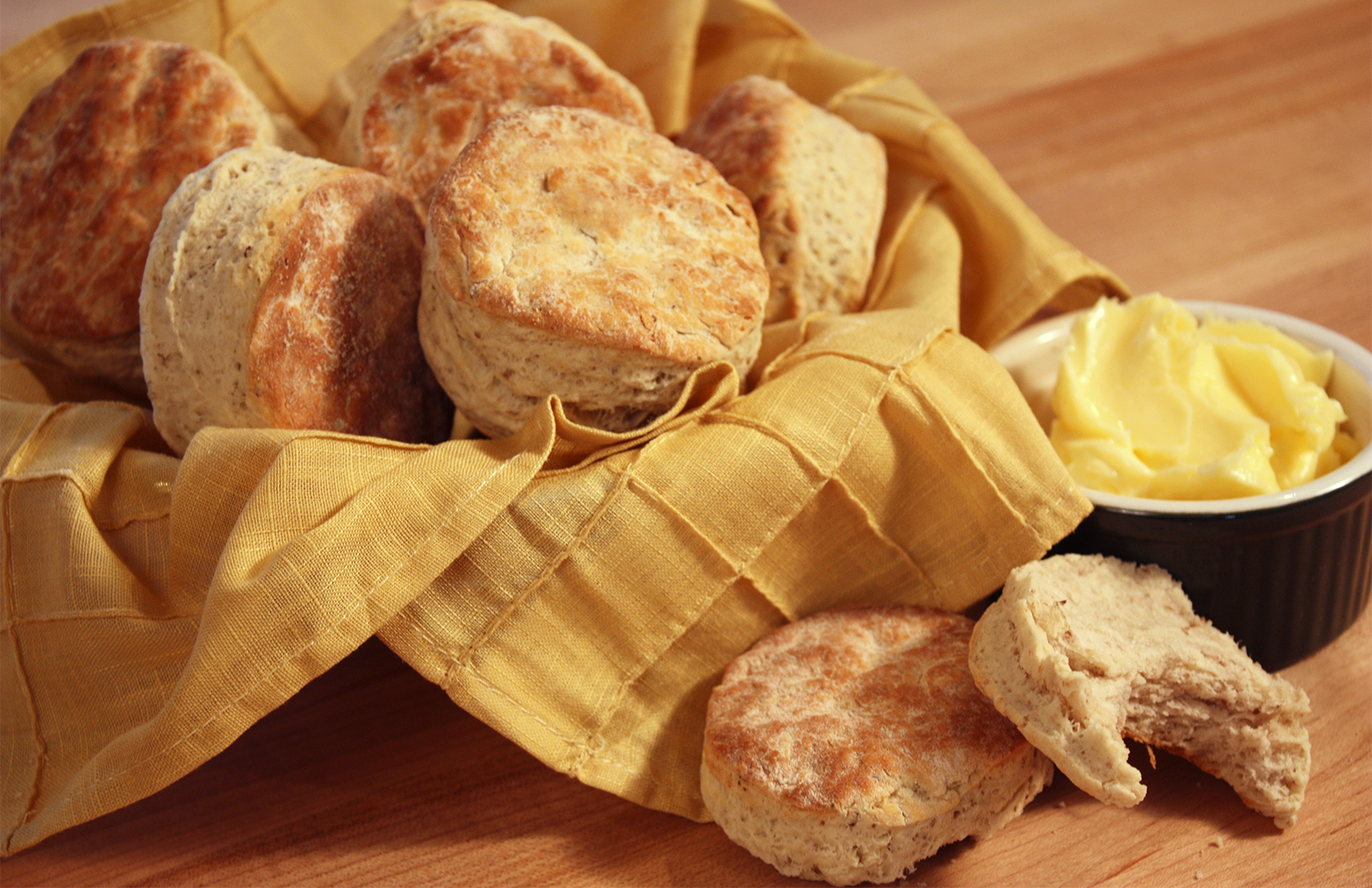 Baked Lentil Biscuits