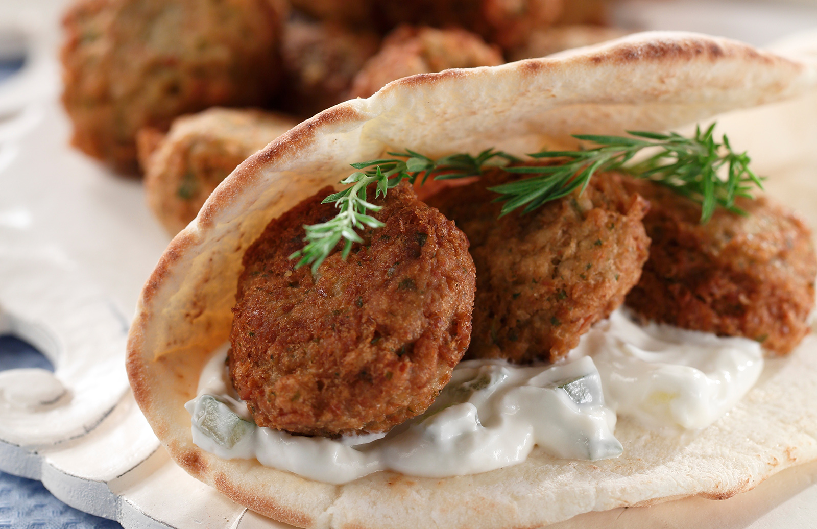 Crispy Lentil Falafel