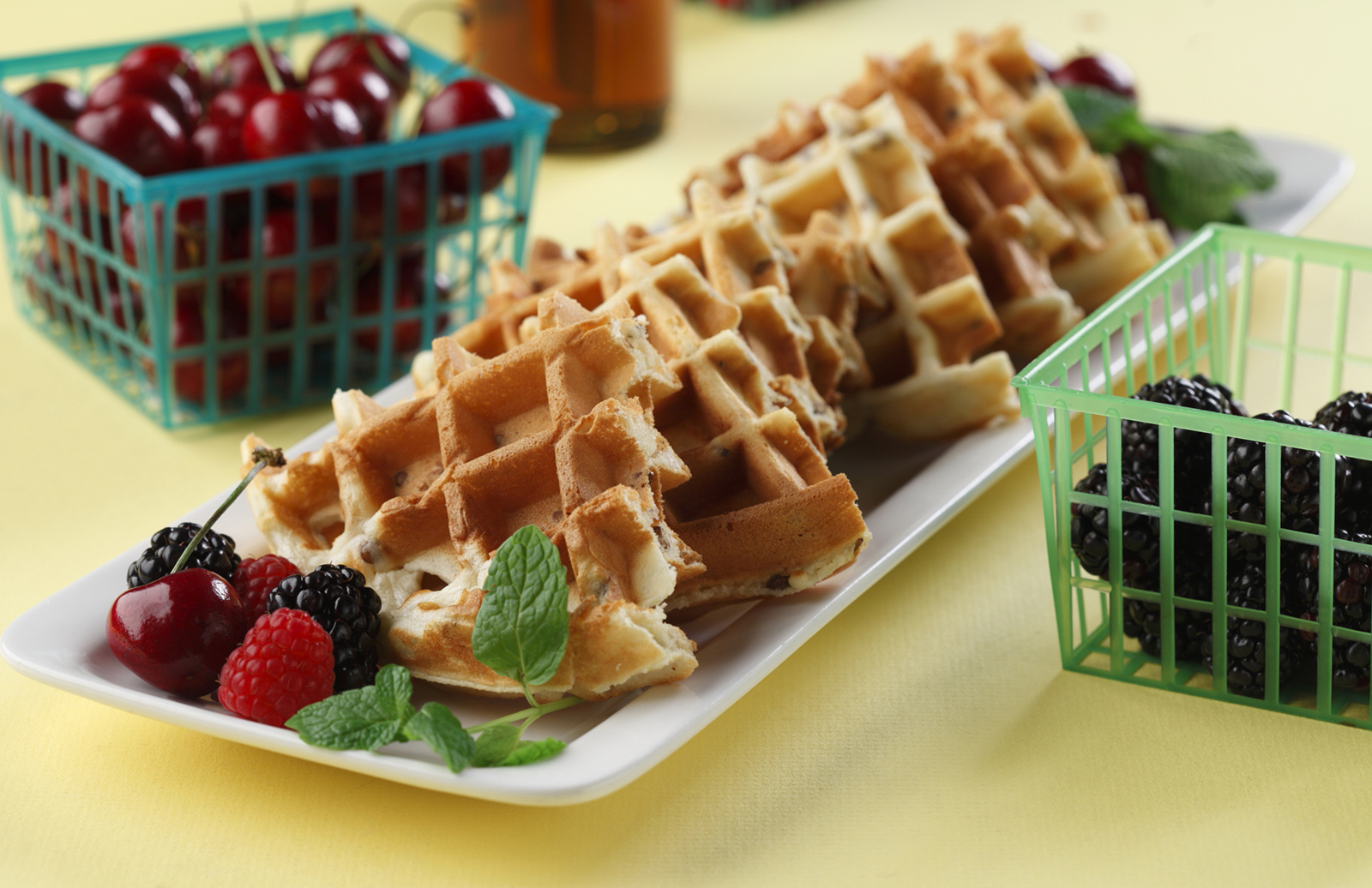 Red Lentil Waffles