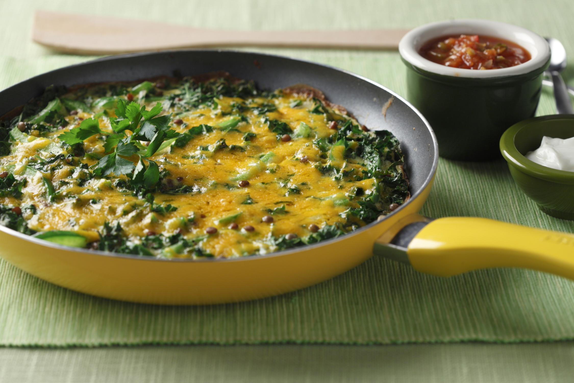 Top of the Mornin’ (or anytime) Lentil Frittata – Lentils.org