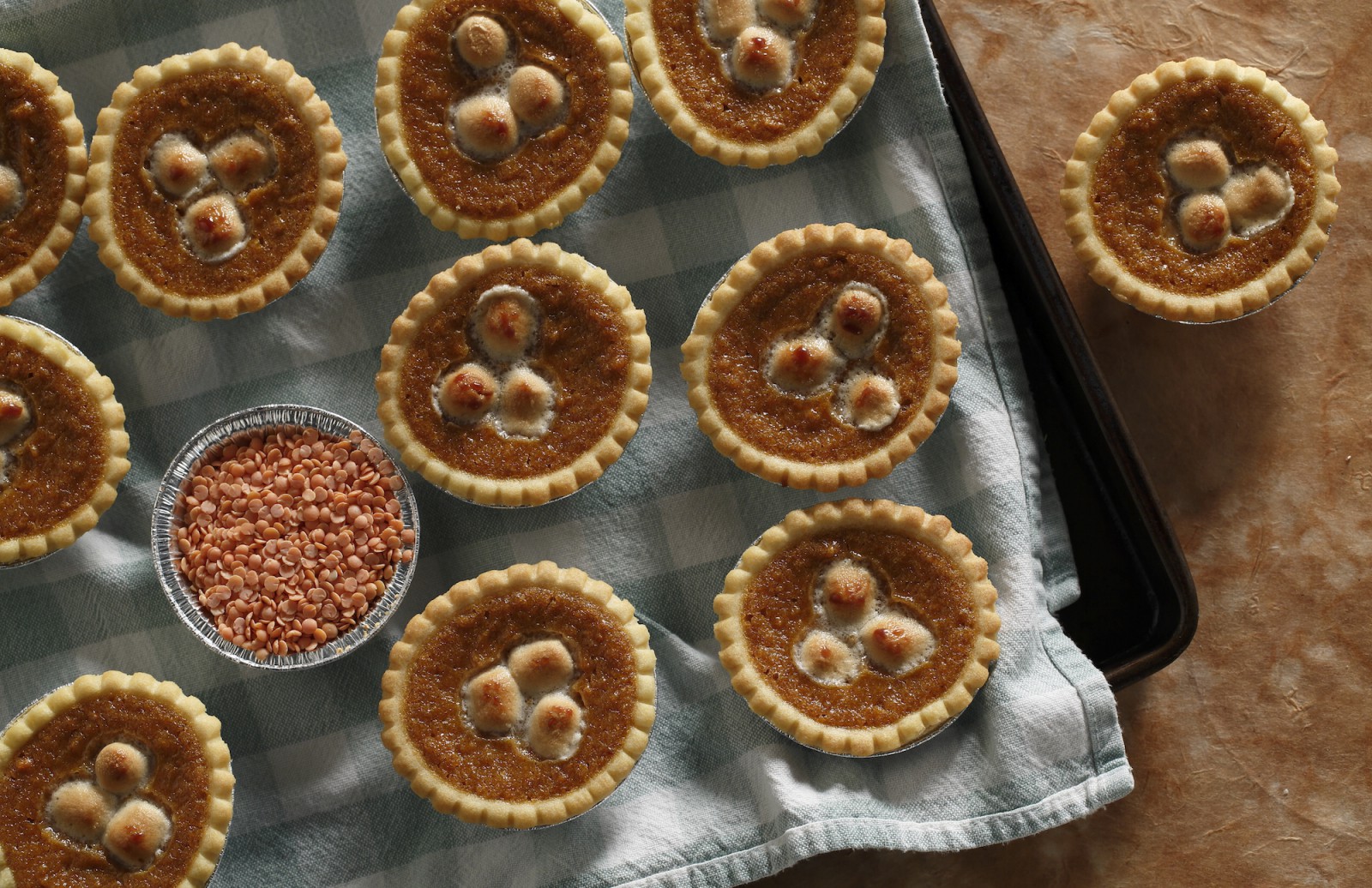 Lentil & Sweet Potato Tartlets