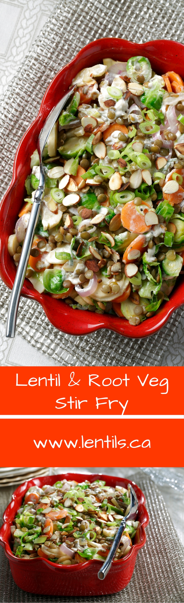 Lentil & Root Vegetable Stir Fry