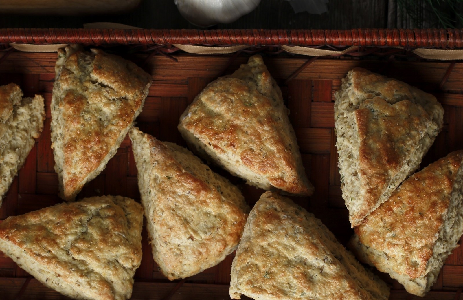 Lentil & Herb Biscuit with Yellow Pea Flour