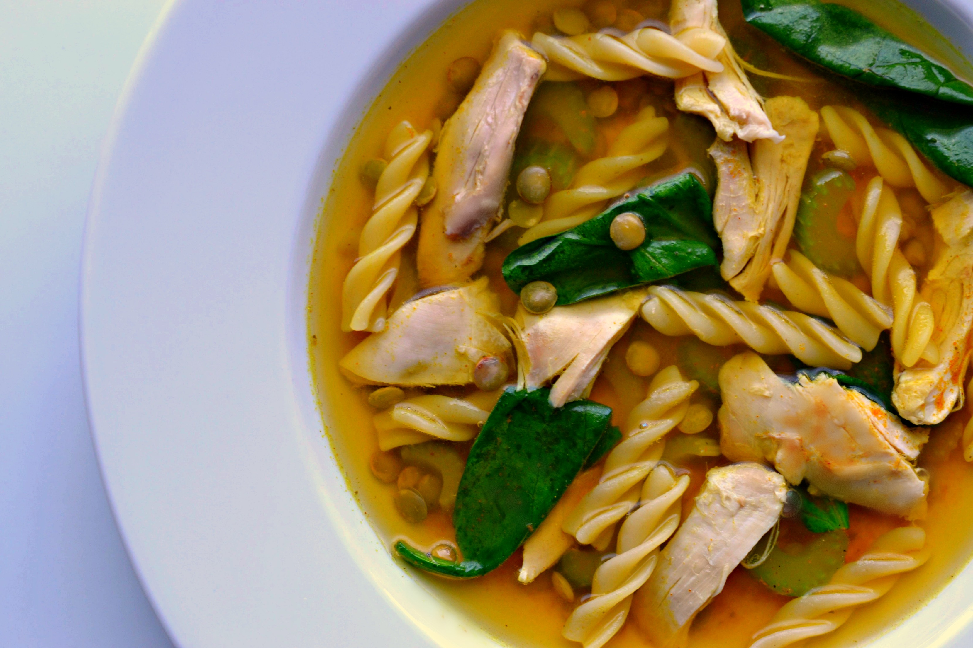 Curried Lentil Chicken Noodle Soup – Lentils.org