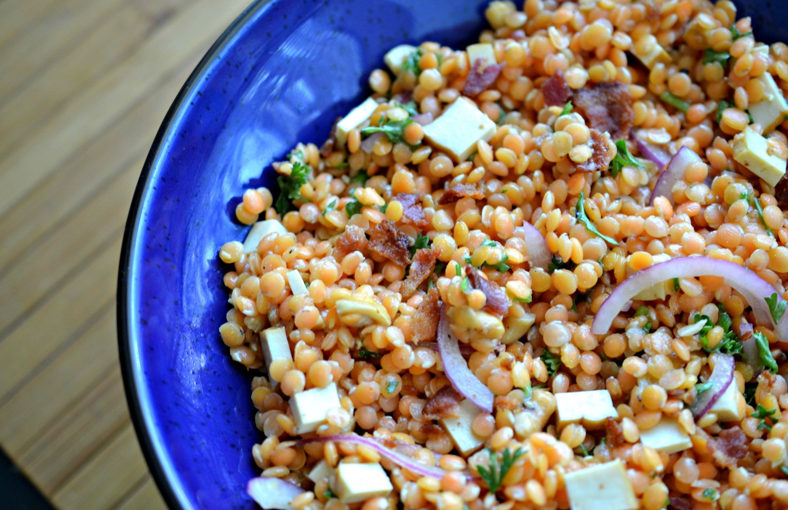 Lentil & Sausage Succotash
