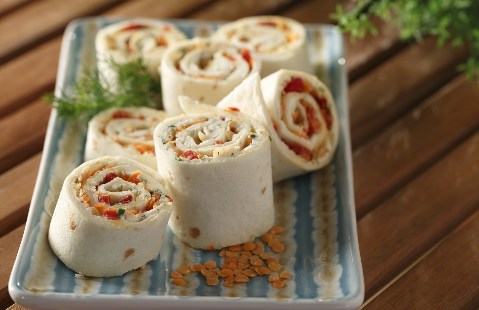 Garden Tortilla Rollup