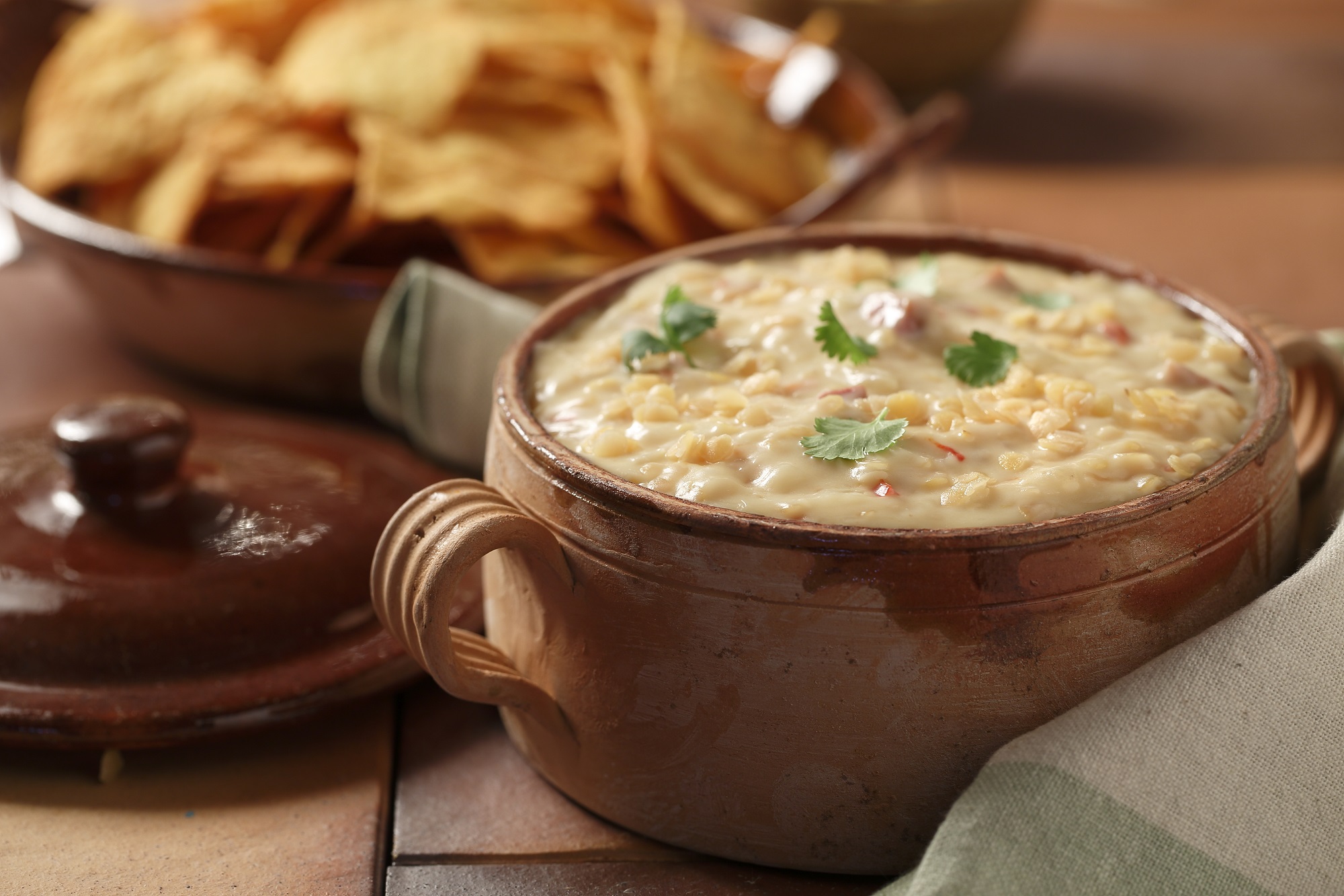 Zesty Chorizo & Lentil Cheese Dip