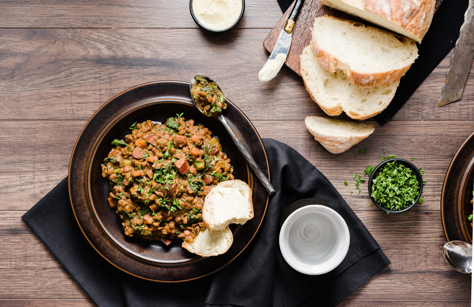 Sausage & Lentil Ragout