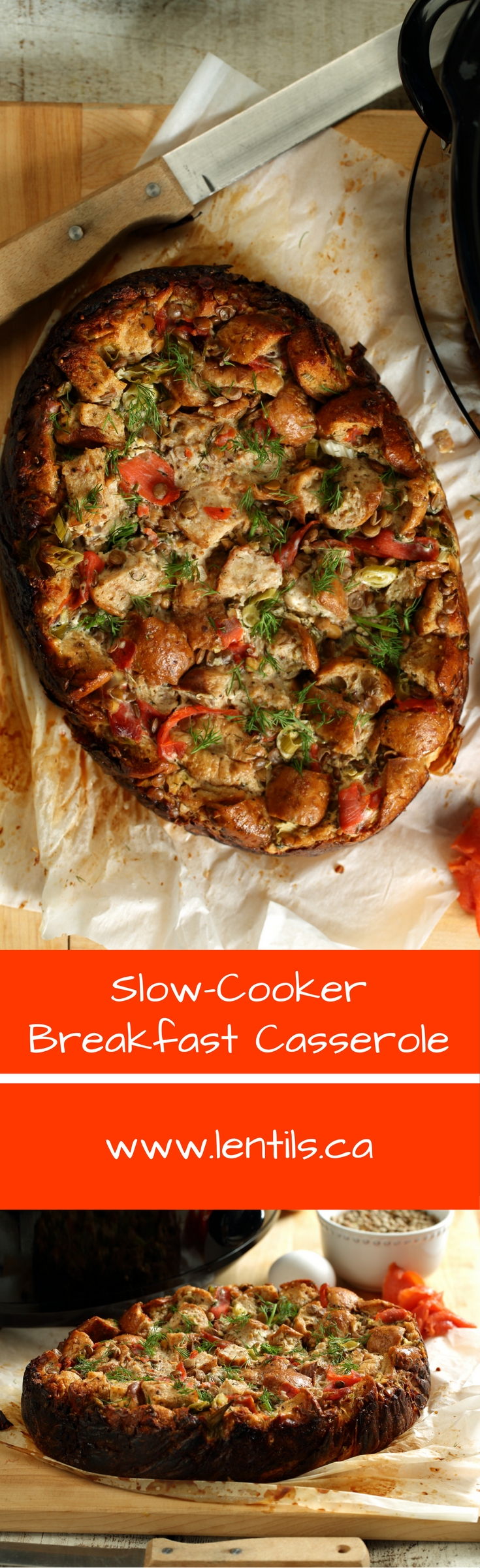 Slow-Cooker Breakfast Casserole – Lentils.org