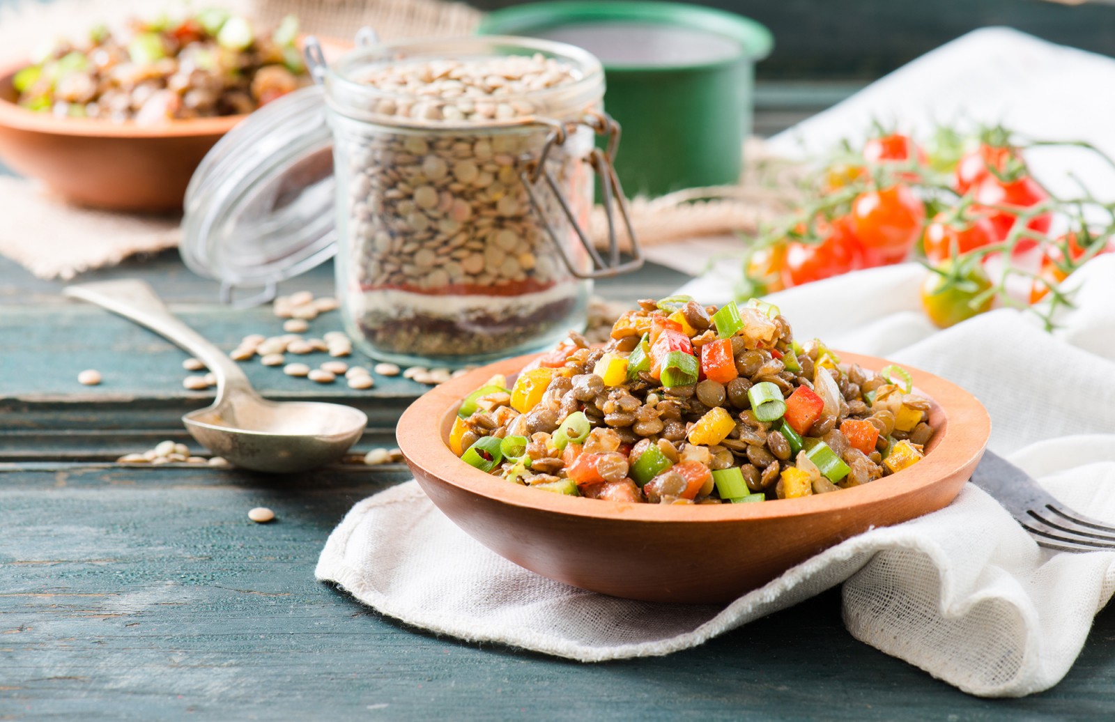 Cajun-Spiced Lentils