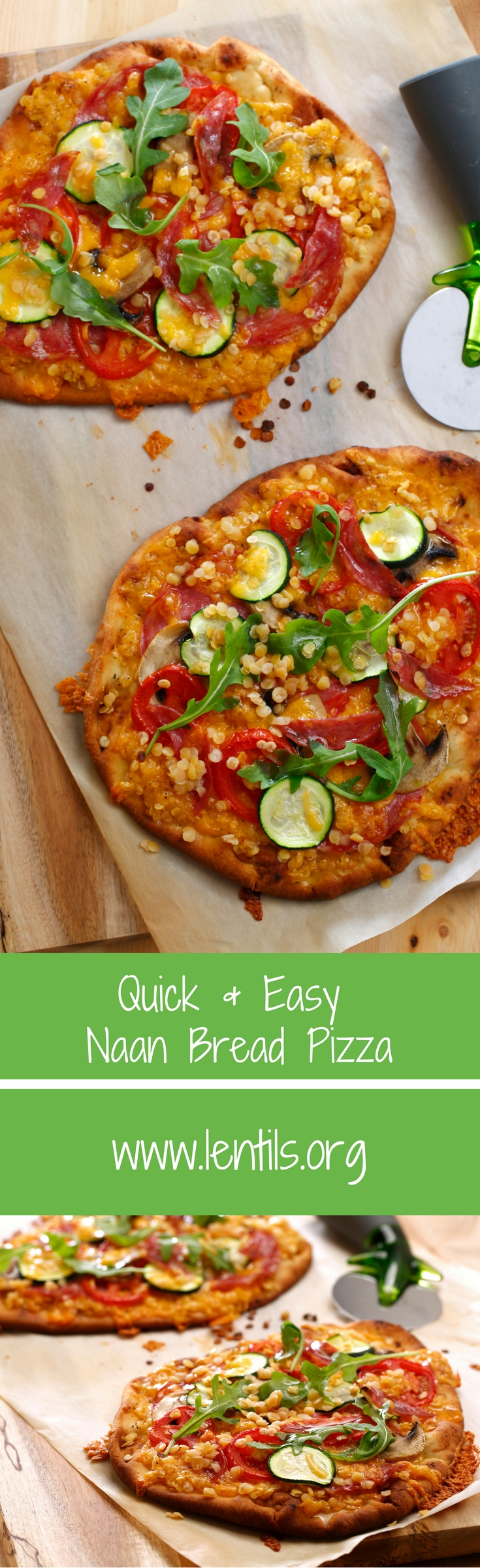 Quick & Easy Naan Bread Pizza