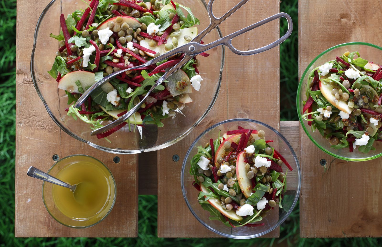 Apple, Beet & Lentil Salad