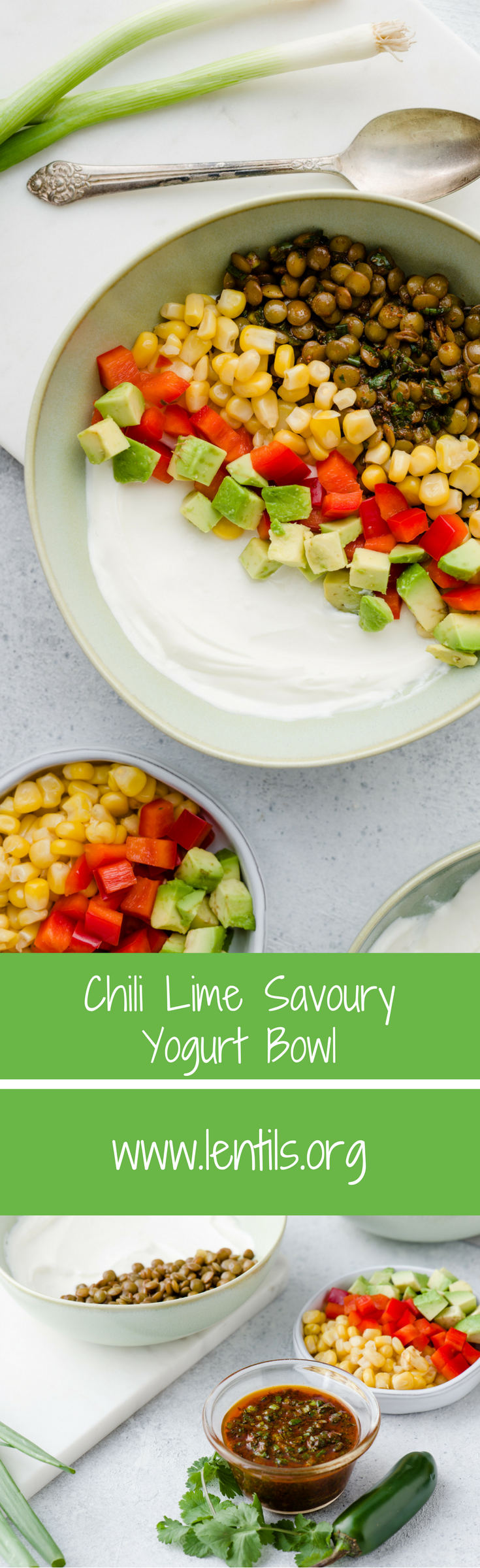 Chili Lime Savoury Yogurt Bowl