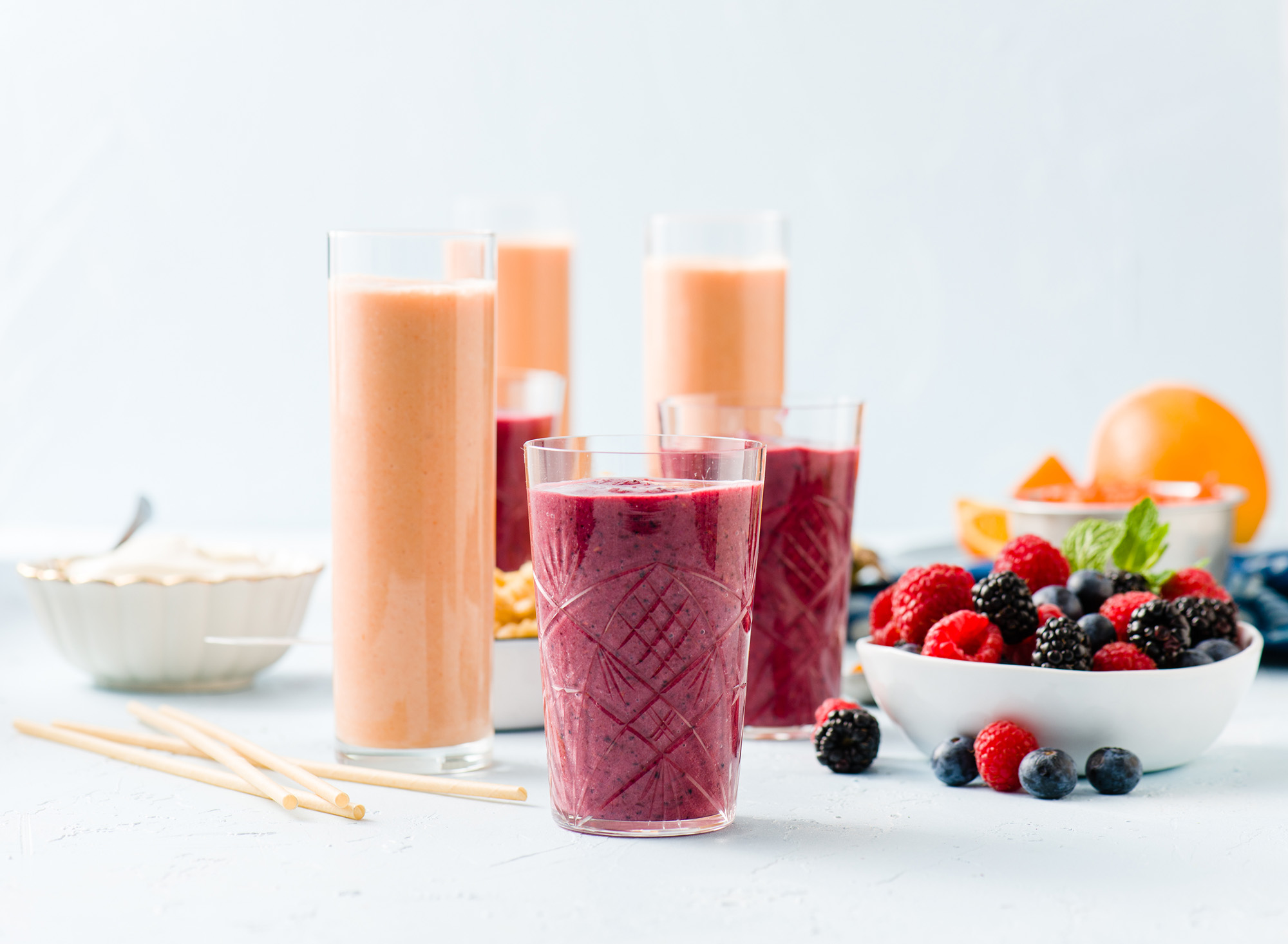 Summer Berry Smoothie – Lentils.org