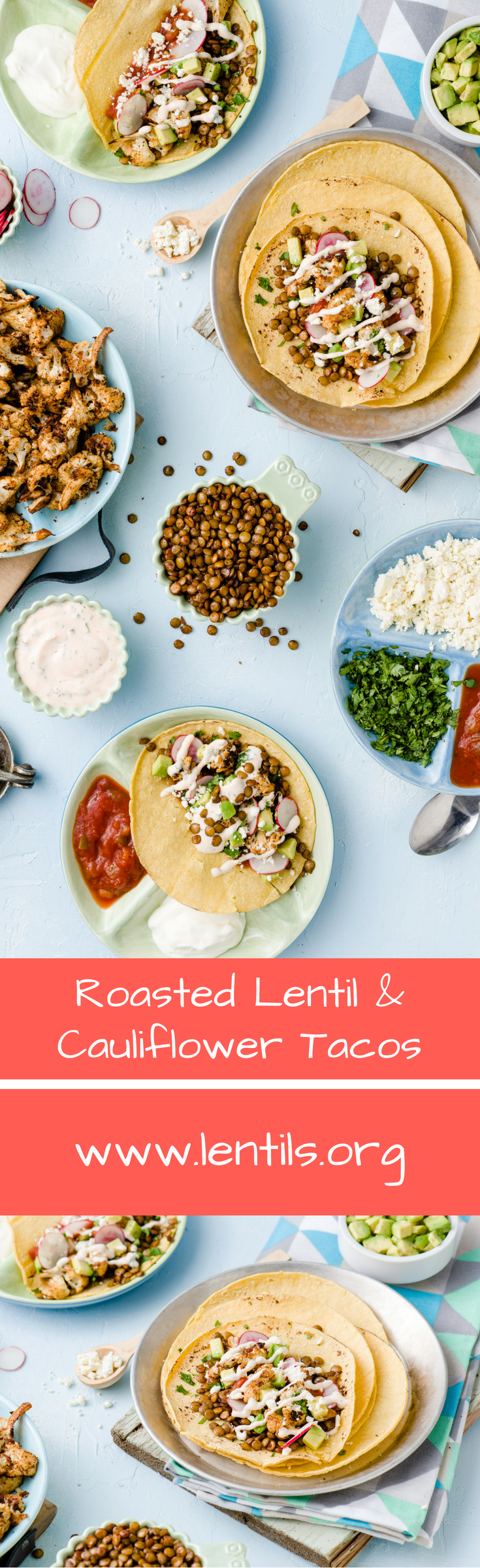 Roasted Lentil Cauliflower Tacos Lentils roasted-lentil-cauliflower-tacos-lentils