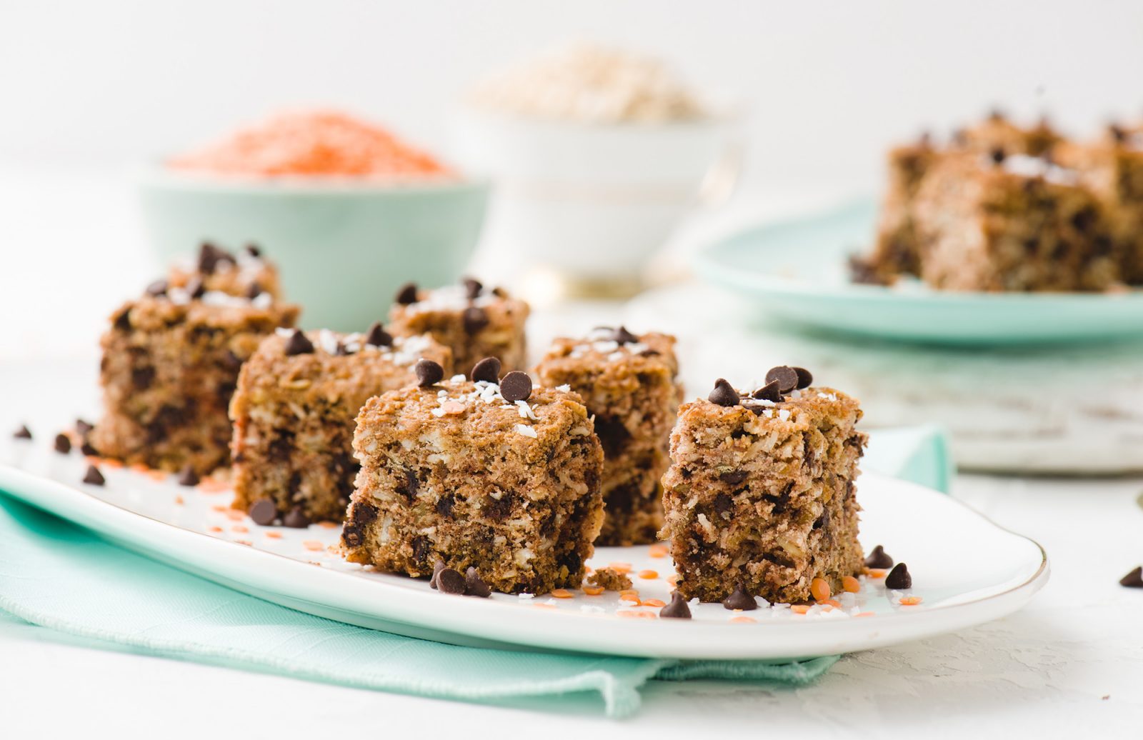 Coconut Oatmeal Chocolate Chip Cookie Bars
