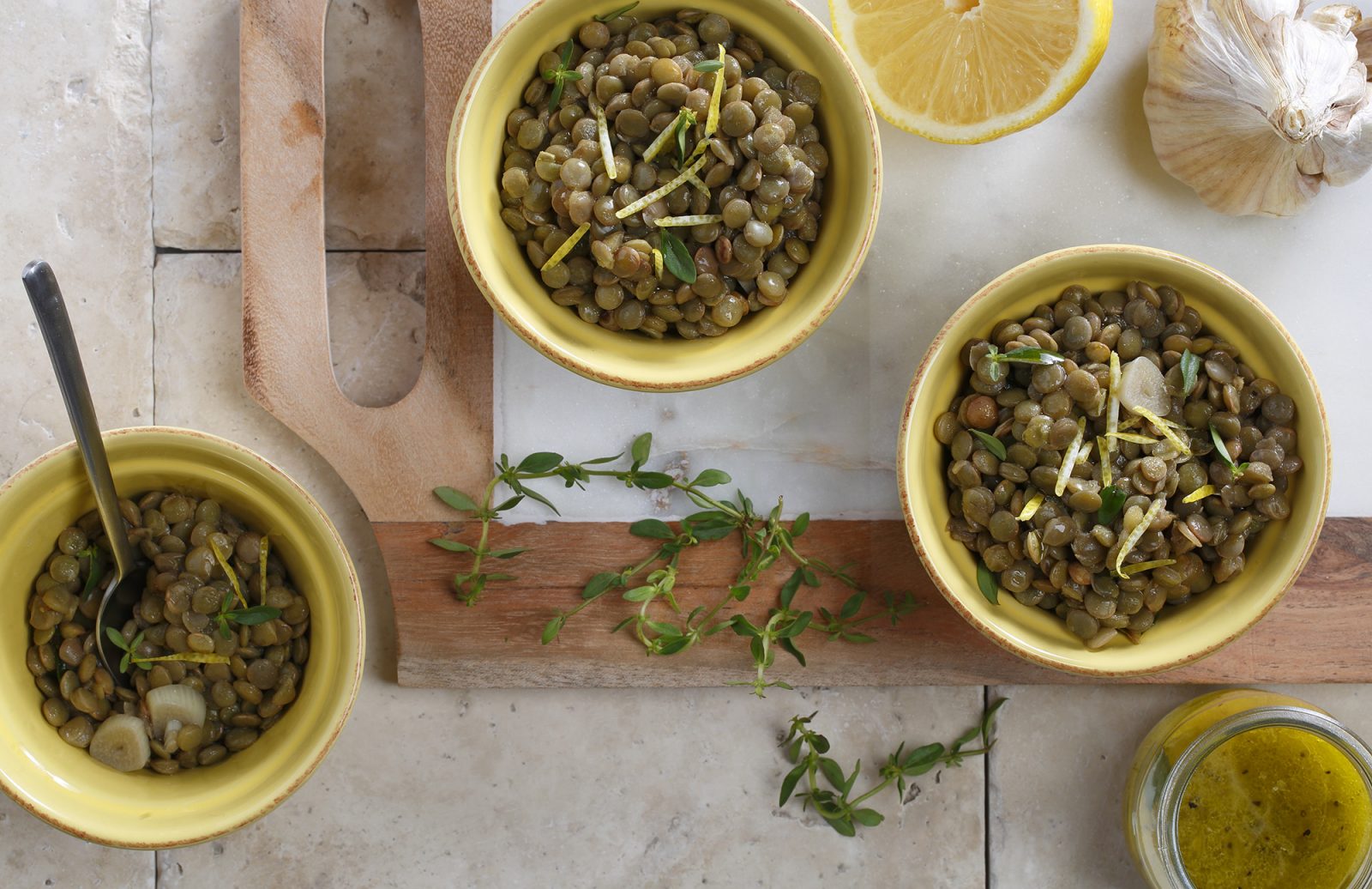 Lemony Lentils