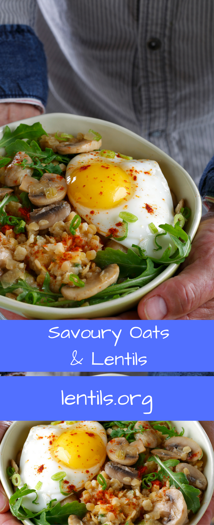 Savoury Oats & Lentils