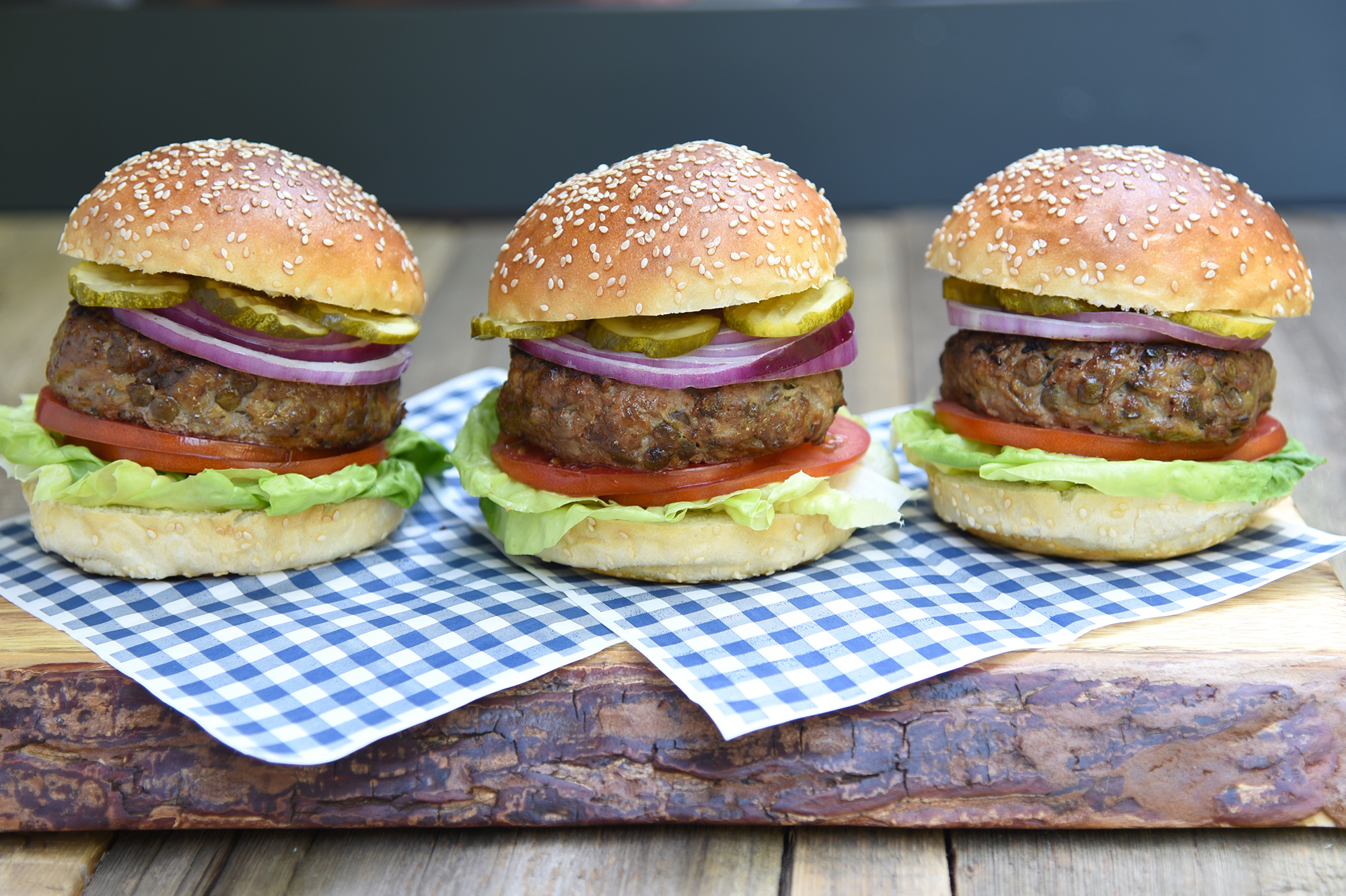 Cheddar Smoky Turkey Lentil Burgers – Lentils.org