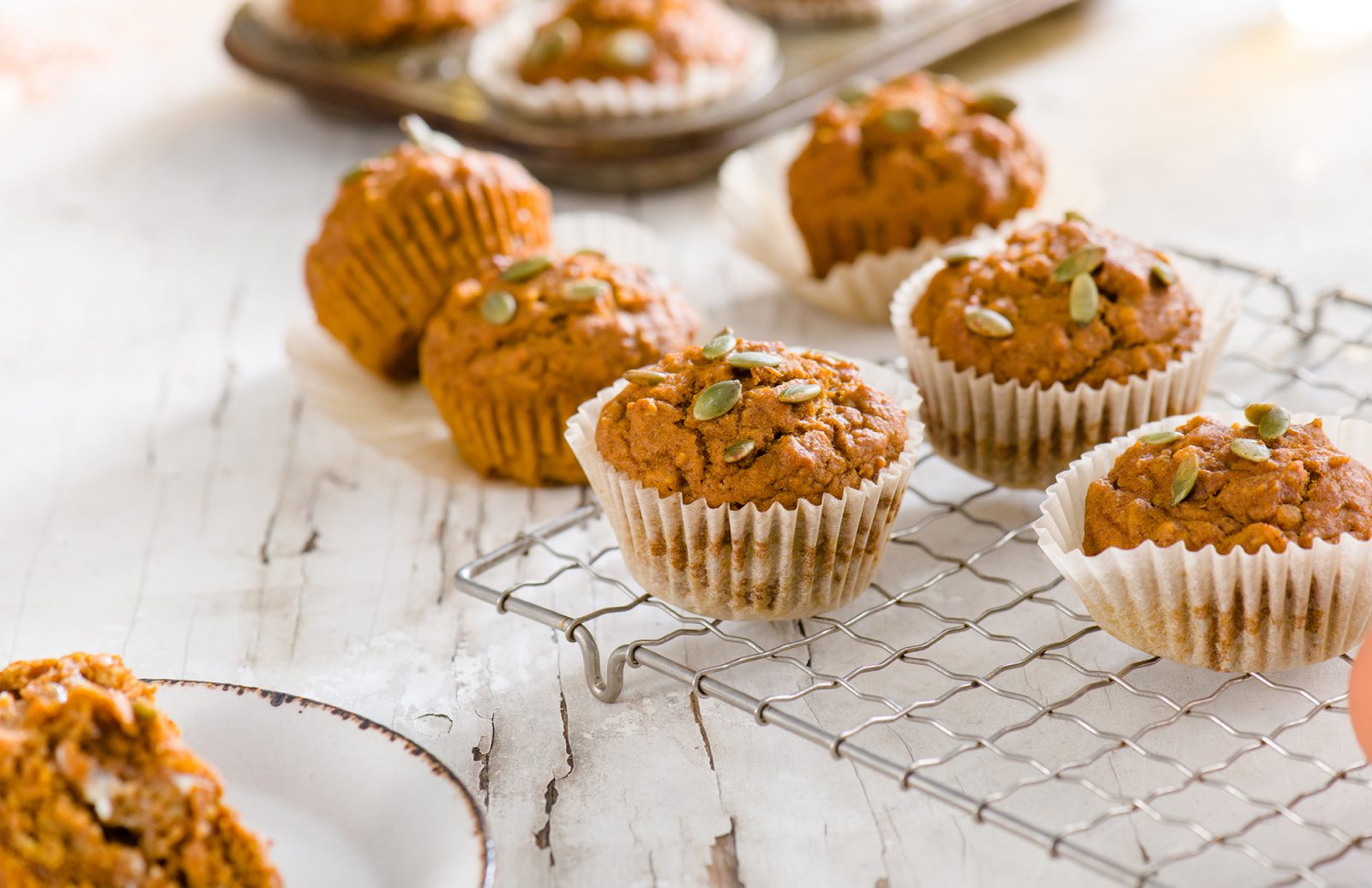 Pumpkin Chai Muffins.