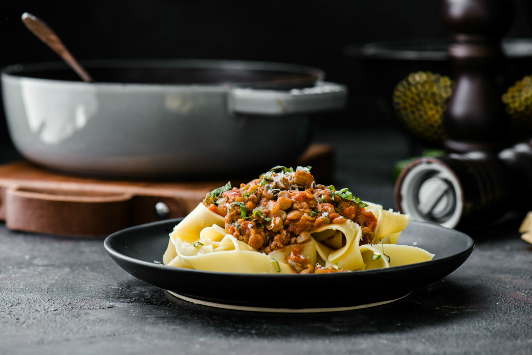 Instant Pot Lentil Bolognese Recipe | Lentils.org