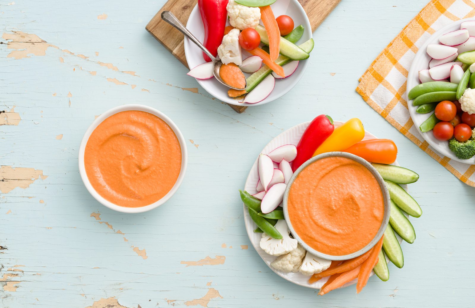 Lentil & Roasted Pepper Dip