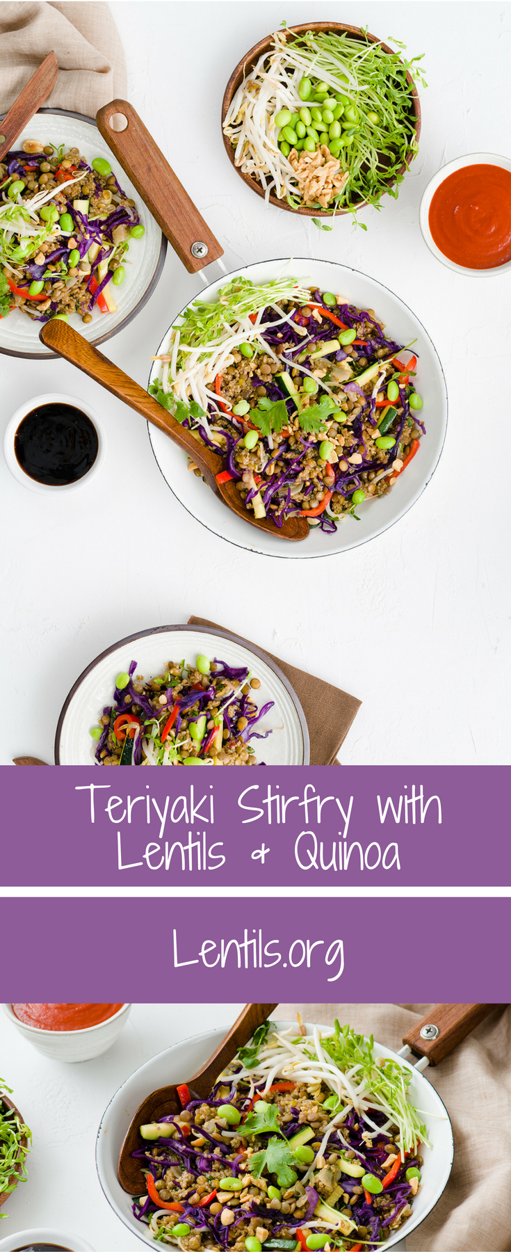 Quinoa Veggie Stir Fry with Teriyaki Sauce - The Vegan 8