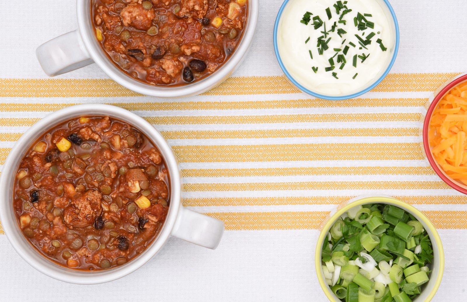 Instant Pot Smoky Turkey Lentil Chili