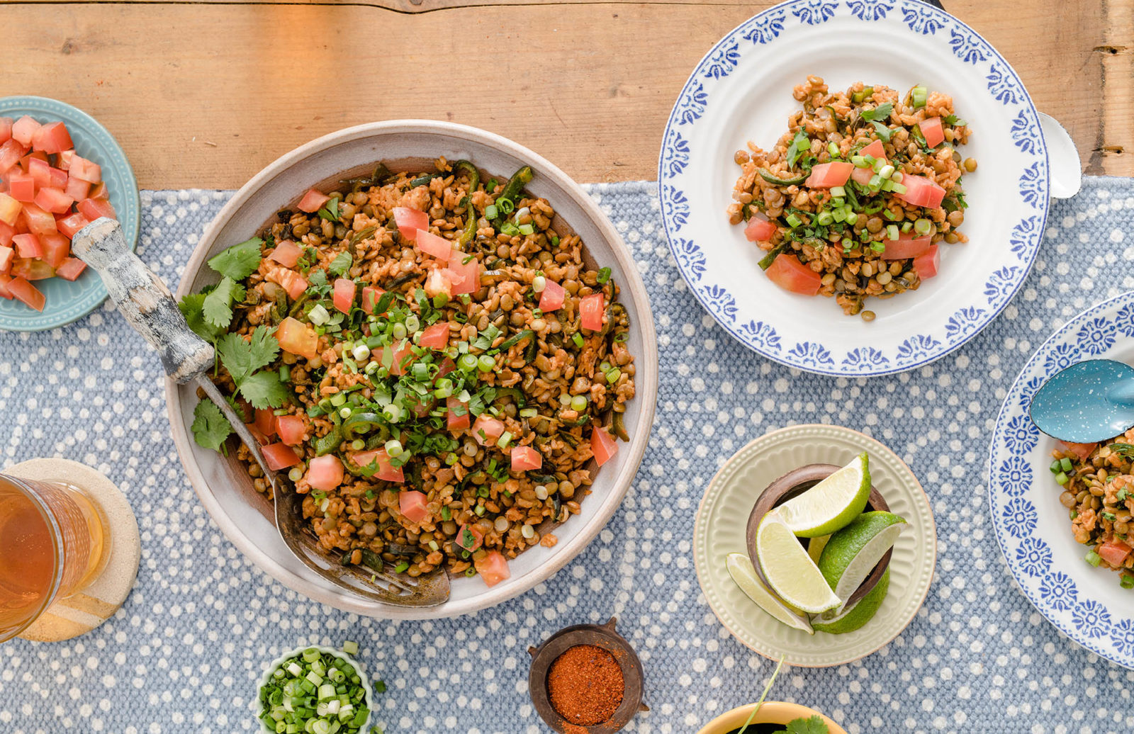 Mexican Lentils & Rice
