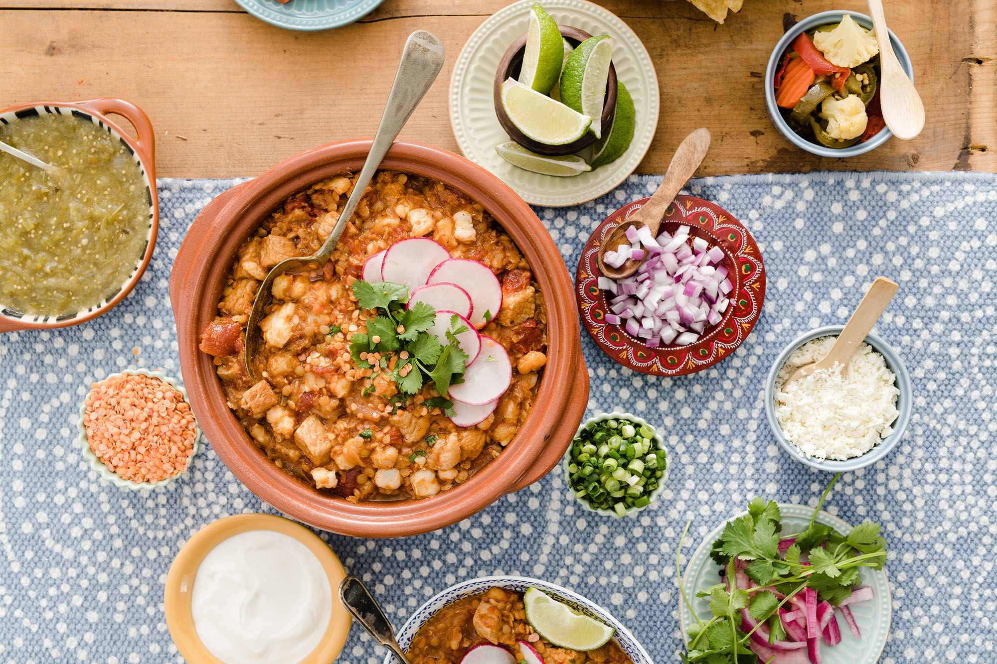 Smoky Lentil Posole