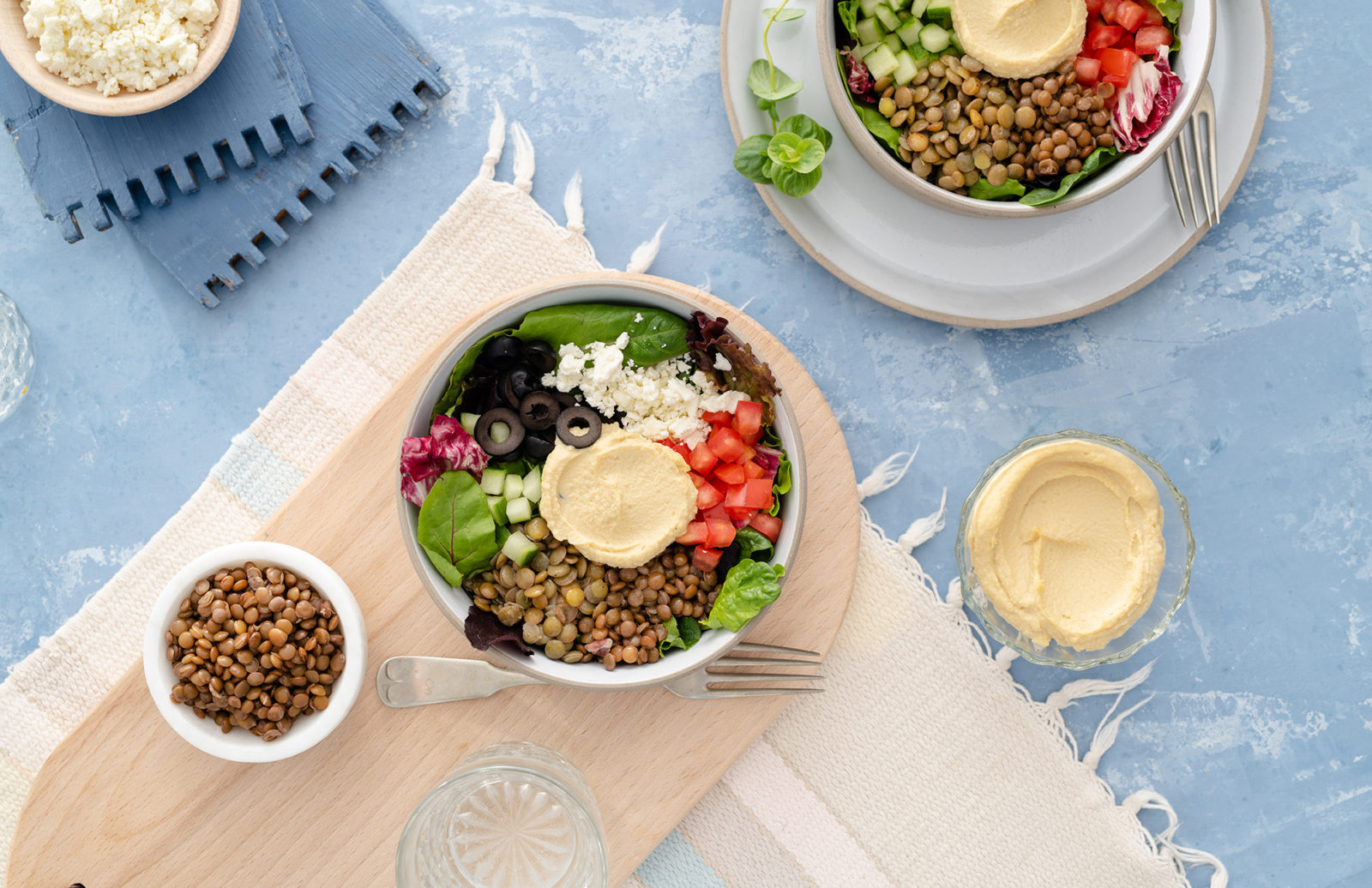 Mediterranean Hummus Power Bowl