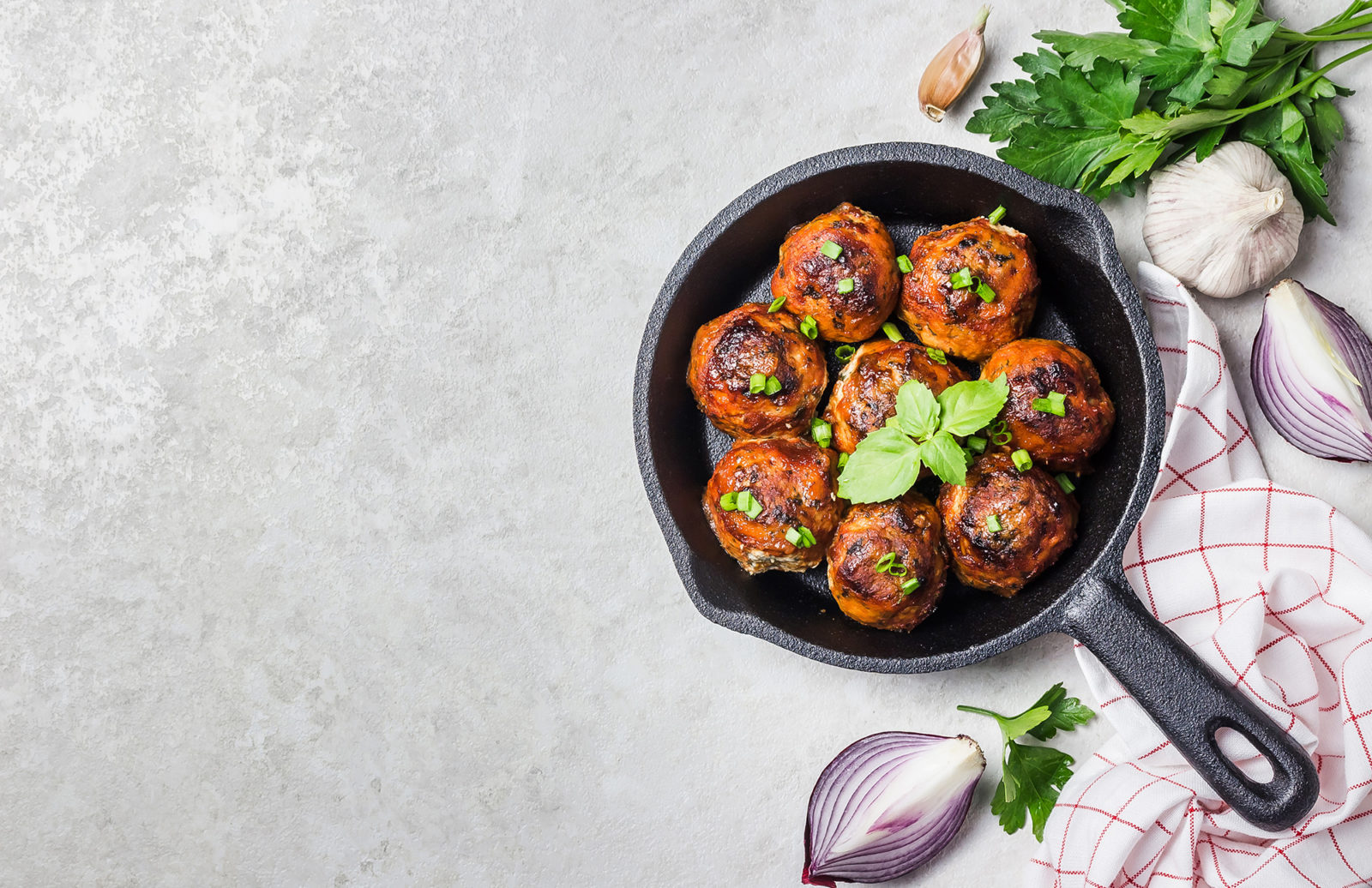 Beef Gogi Wanja (Korean Meatball)