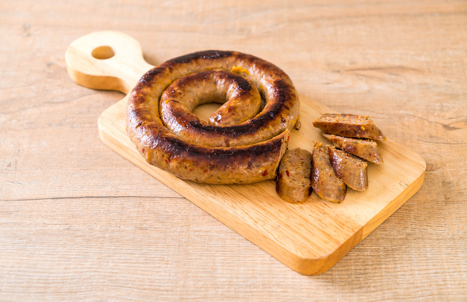 Thai Red Curry Pork Sausage
