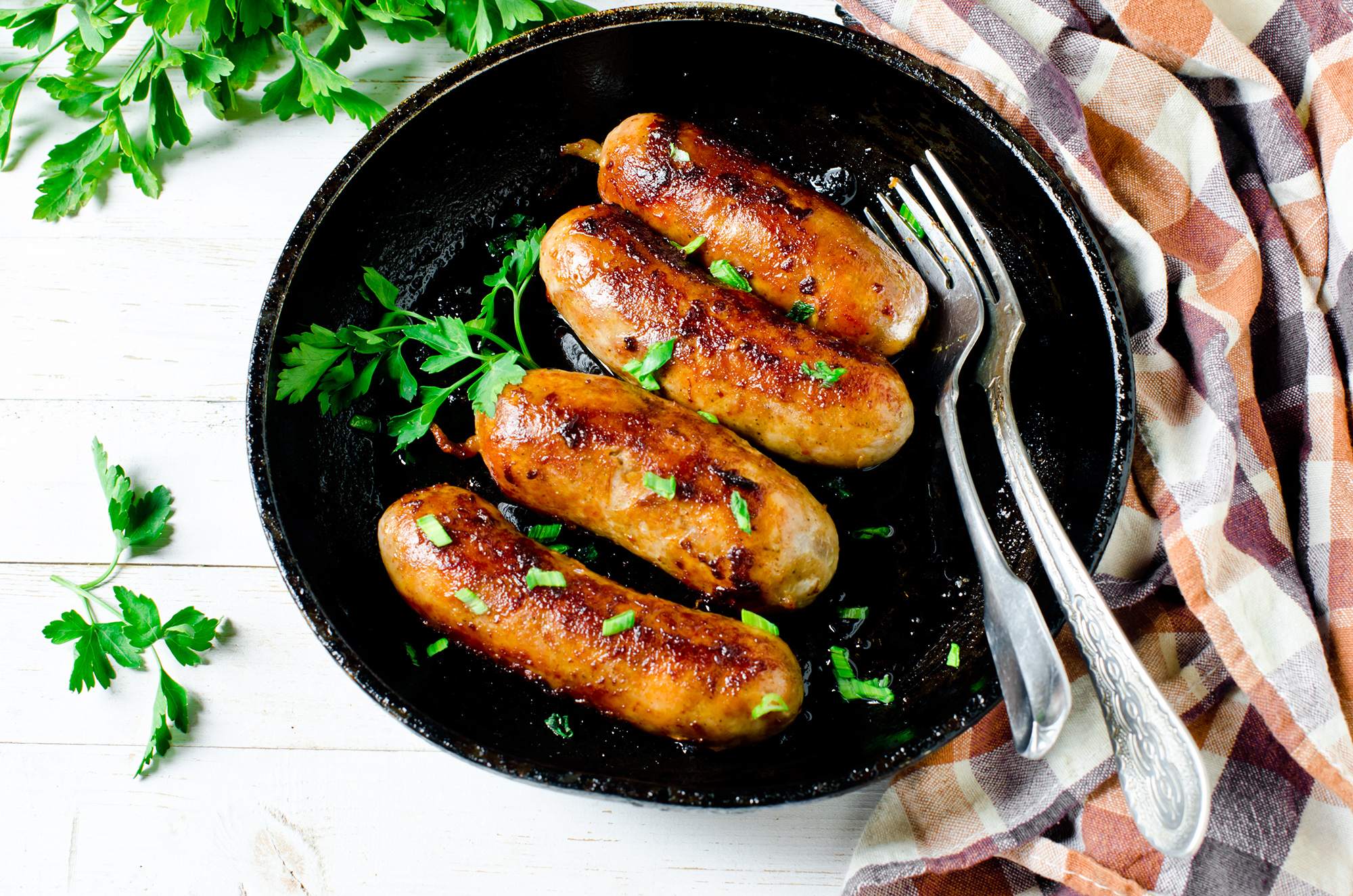 Turkey Lentil Chorizo Sausage