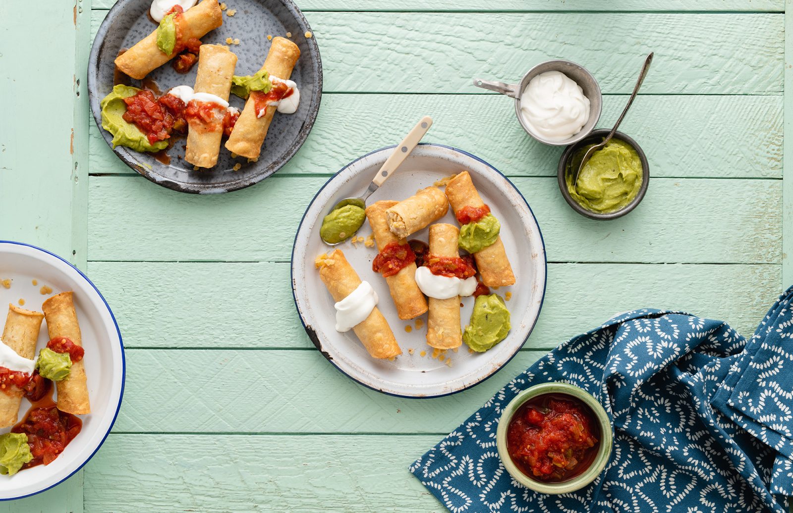 Chicken & Lentil Taquitos