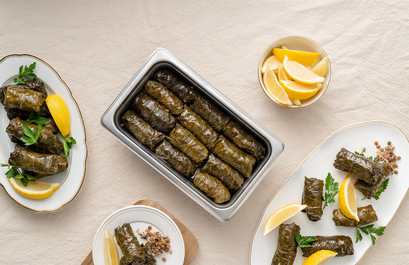 Lentil Dolmades