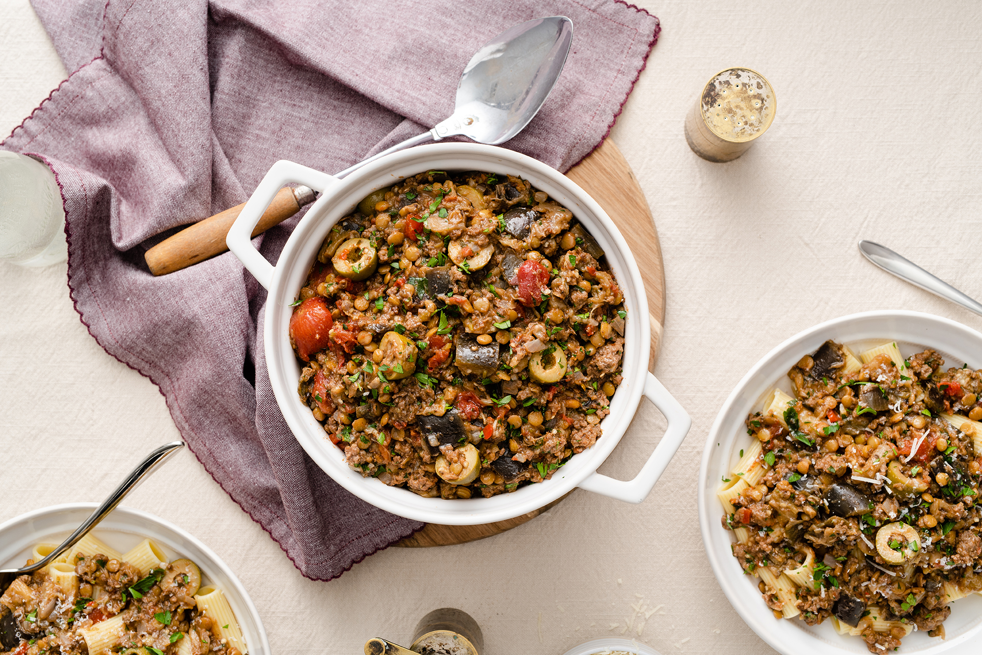 Sicilian Lentil Caponata Ragu – Lentils.org