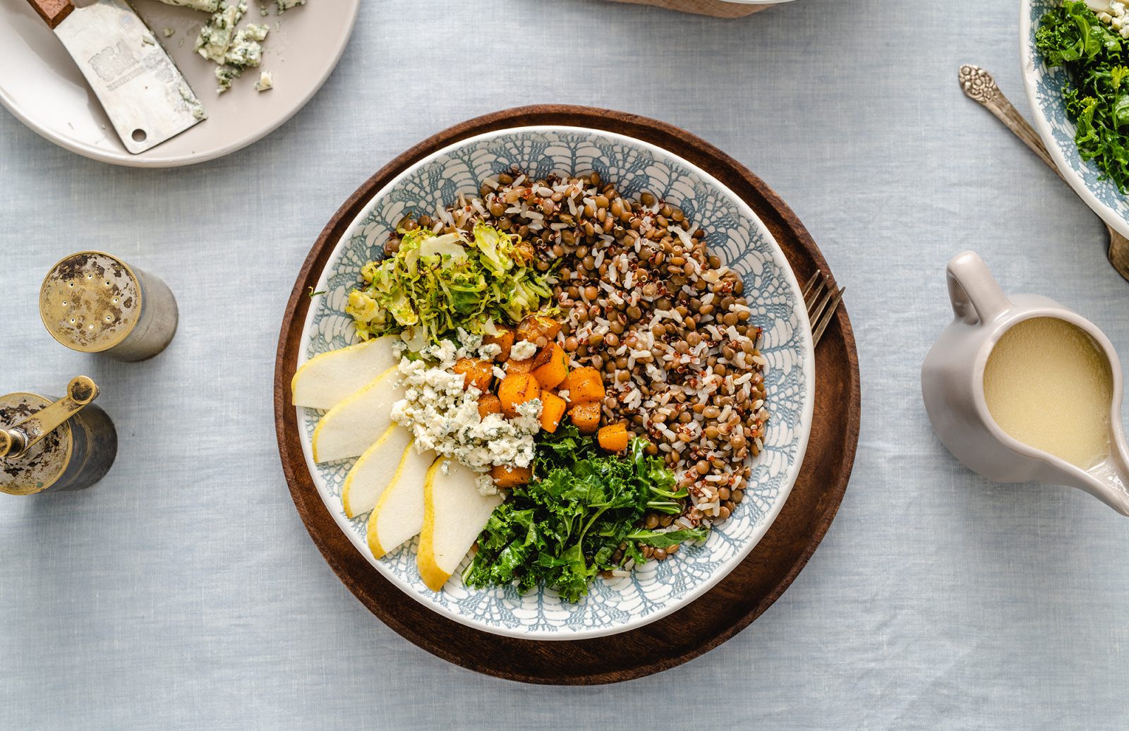Winter Lentil Power Bowl