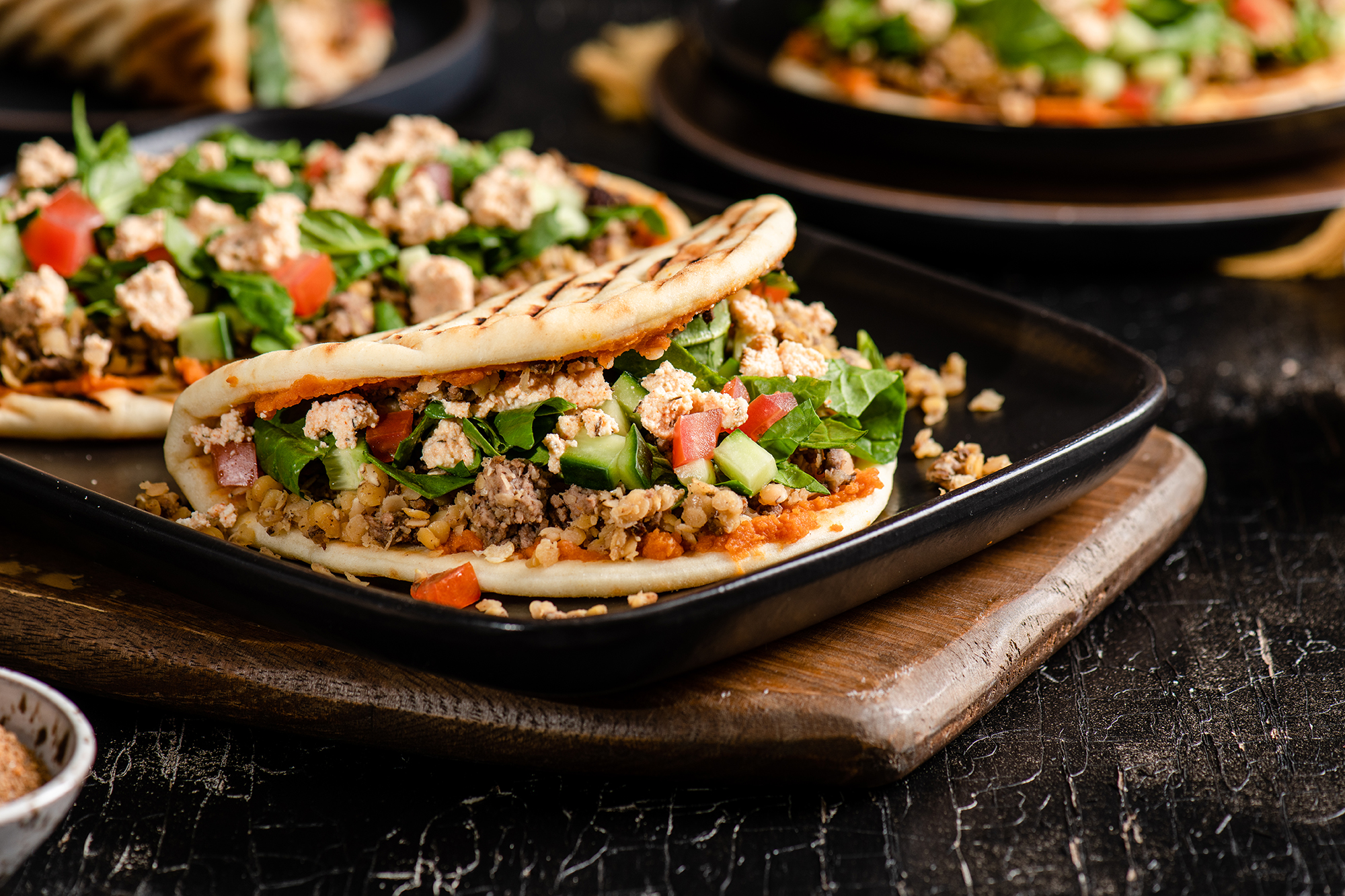 Moroccan Inspired Piadini