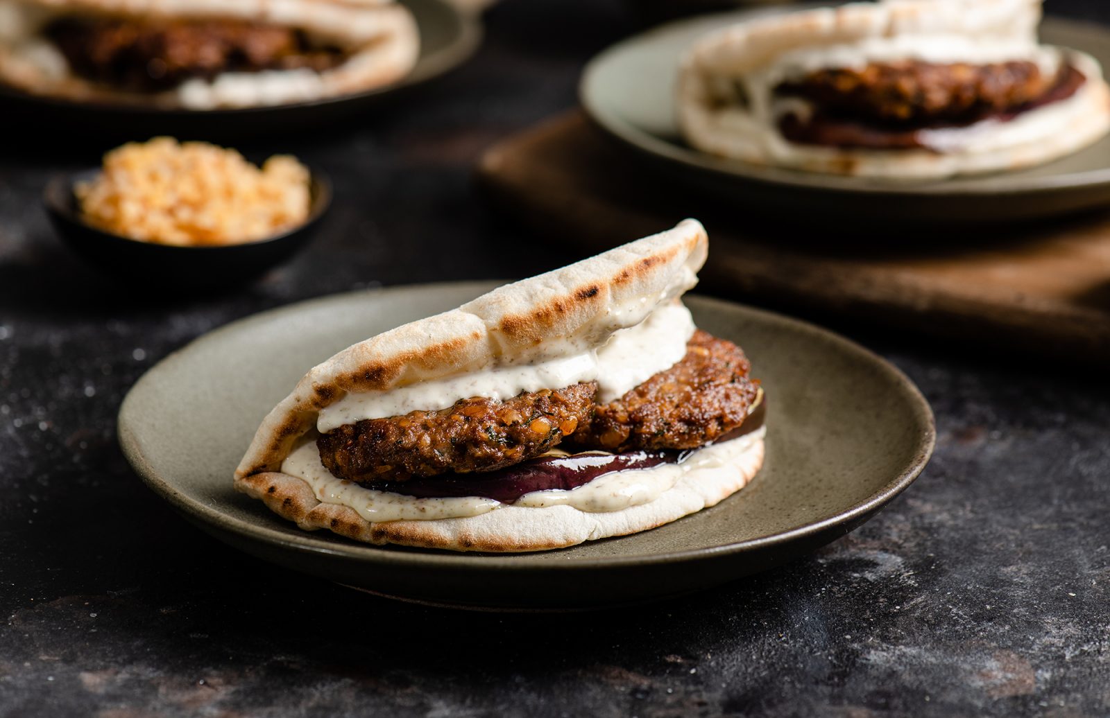 Spiced Middle Eastern Lentil Medallions