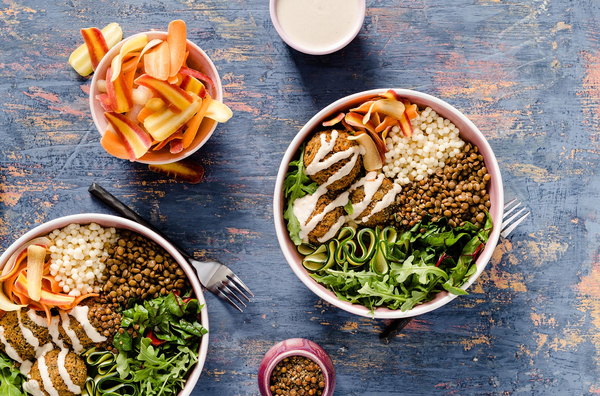 Lentil Falafel Bowl – Lentils.org