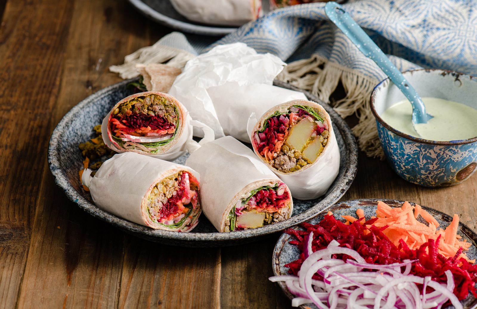 Blended Frankie (Mumbai Street Burrito)