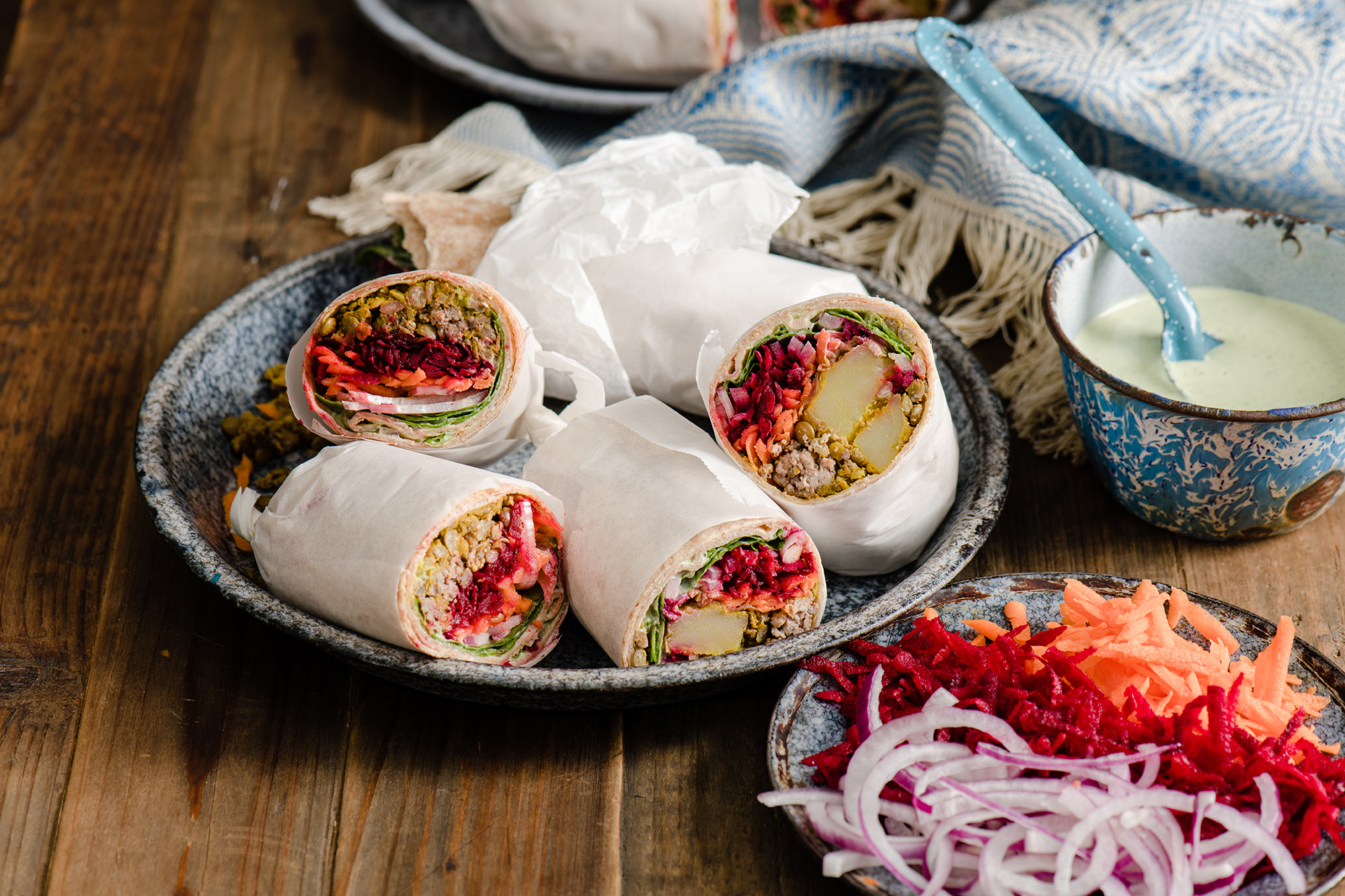 Blended Frankie (Mumbai Street Burrito) – Lentils.org